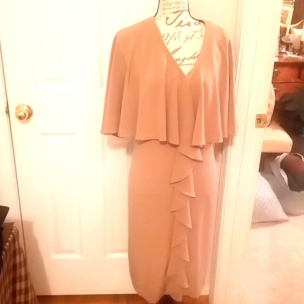 HELEN HALPERN PALM BEACH DESIGNER, LOVELY DRESSY DRESS.